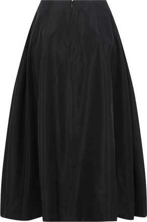 Simone Rocha Circle Silhouette Taffeta Skirt - Black