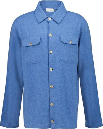 PIACENZA 1733 Camicia con taschino - Blu