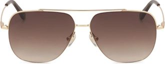 Kazar Aviator Zonnebril - Dames - Zonnebrillen - Geel - ONE Size - Accessoires