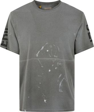 Gallery Dept. Painted Logo T-Shirt - Heren - T-shirts - Groen - S - Katoen - Tops