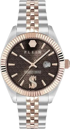 Philipp Plein Date Superlative Crystal - Heren - Horloges - Grijs - ONE Size - Accessoires