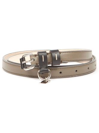 【Maison Margiela】 BELT 15 MM Maison Margiela 15mm polished-buckle Belt | White | FARFETCH