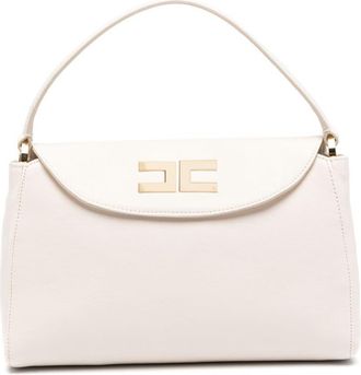 Elisabetta Franchi small Souple shoulder bag - women - Sheepskin/Cotton - One Size - Neutrals