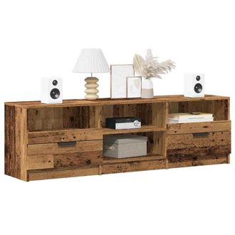 Berkfield Home TV Cabinet Old Wood 150x33.5x45 cm Engineered Wood in Brown