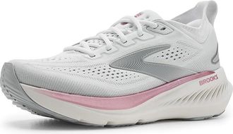Brooks Glycerin 23 Womens Shoes White/Harbor Mist/Metallic : 11.5 B - Medium, Synthetic