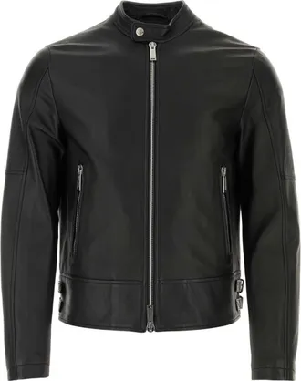 Dsquared2 Leather Jackets − Sale: up to −86% | Stylight