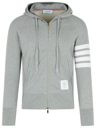 Thom Browne Grey Cotton Sweatshirt
