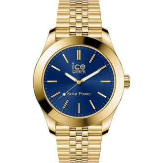 Ice Watch ICE steel solar Gold Blue - Heren - Accessoires - Geel - Maat: ONE Size