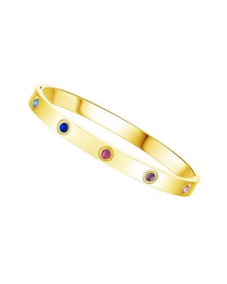 Liv Oliver 18K Plated Cz Bracelet