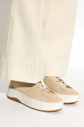 Michael Michael Kors Sport Shoes On The Dottie Platform, Womens, Beige