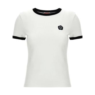 Kenzo Donna, Top, Bianco, M, new