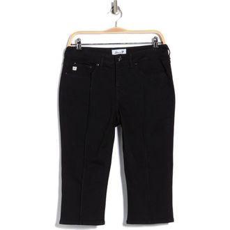 Seven 7 Pintuck Skimmer Jeans in Black at Nordstrom Rack, Size 12