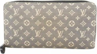 Louis Vuitton Pre-owned Wallets, female, Beige, Size: ONE SIZE Pre-owned Vintage Long Wallet