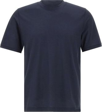 Diktat T-shirt in cotone - Blu
