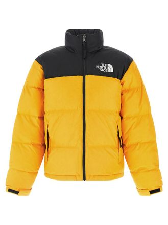 The North Face Yellow Quilted Logo Jacket