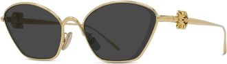 Loewe 30A Zonnebril - Dames - Zonnebrillen - Geel - 57 MM - Accessoires