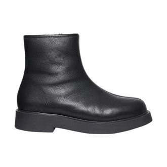 Wakakuu Icons Schoenen, Dames, Zwart, 38 EU, Leer, Cambridge Boots Lamsvacht