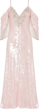 Temperley London Abito da sera Salma - Rosa