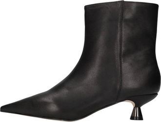 Alma En Pena Napanero Hoge Laars - Dames - Laarzen met Hak - Zwart - 39 EU - Leer - Schoenen