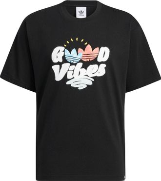 adidas originals Y2K Tee 1 Alphabet Cartoon Logo Casual Sports Short Sleeve Unisex Black HM8001