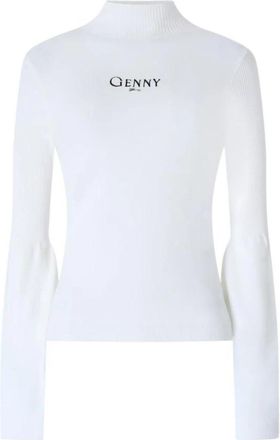 Genny Turtleneck Trui - Dames - Coltruien - Wit - XS - Truien & Vesten