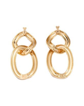 Carolina Herrera XL Chain Earrings