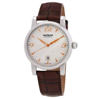 Montblanc Star Date Automatic Silver Dial Unisex Watch MB105896