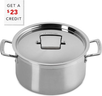 LE CREUSET Classic 6.25Qt Stockpot With $23 Credit