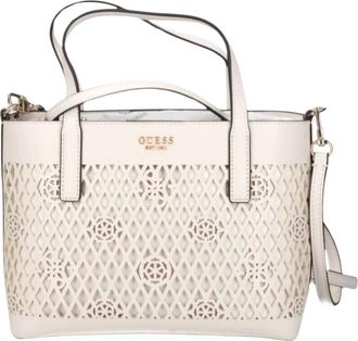 Guess Tassen, Dames, Wit, ONE Size, Letty 2 In 1 Mini Tote