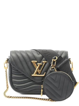 Louis Vuitton 2020 quilted new wave shoulder bag - Black