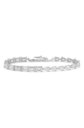 SHYMI Tennis Bracelet in Silver at Nordstrom