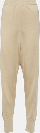 The Row Dalbero linen and silk tapered pants