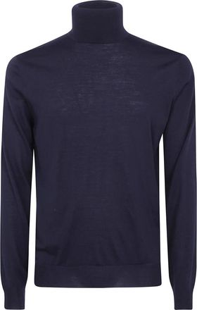 FILIPPO DE LAURENTIIS Jersey de cuello alto - Knitwear - Hombre - Azul - XL