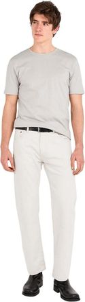 HUGO BOSS Oranje premium katoenen T-shirt voor heren (Grijs)