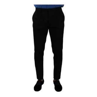 Dolce & Gabbana Hombre, Pantalones, Negro, Talla: M