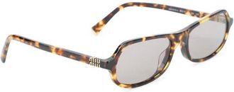 Miu Miu Sunglasses, female, Brown, Size: ONE SIZE Glimpse Sunglasses