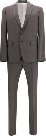 Dsquared2 Kostuums, Heren, Grijs, XL, Tweed, Tweedelig pak