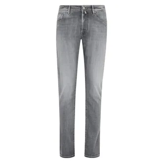 Jacob Cohen Slim-fit Jeans, male, Gray, Size: W36 Bard Slim-fit Jeans