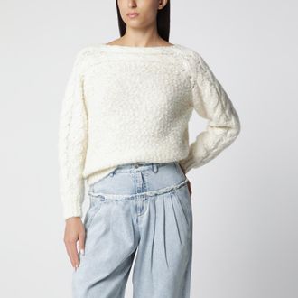Isabel Marant Maglione &eacute;cru in misto lana