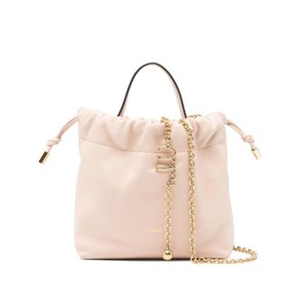 Chlo&eacute; Icons Leather Bucket Bag