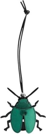 J.W.Anderson Beetle Charm - Dames - Sleutelhangers & Tashangers - Groen - ONE Size - Leer - Accessoires