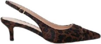 Twinset Twin-set Met Hak - Dames - Pumps - Bruin - 39 EU - Schoenen