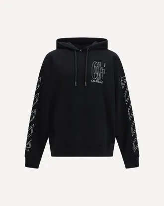 Off-white Big Double Arrow Skate Hoodie Male XL