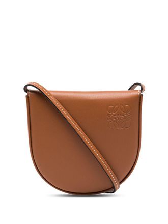 Loewe Heel cross body bag - women - Leather - OS - Brown