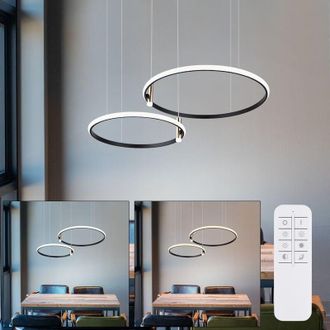 Globo Lighting Lampada a sospensione a led lampada da sala da pranzo lampada a sospensione lampada da soggiorno, memoria dimmerabile luce notturna luce diurna