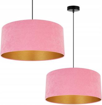 OEM L&aacute;mpara Colgante De Techo L&aacute;mpara De Techo Pantalla De Terciopelo Dorado