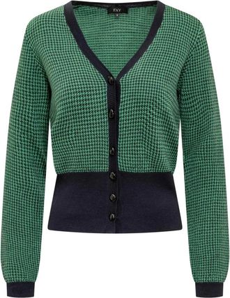 Fay Langarm cardigan - Dames - Vesten - Veelkleurig - M - Truien & Vesten