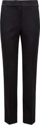 PESERICO Straight Broeken - Dames - Straight fit broeken - Zwart - L - Broeken