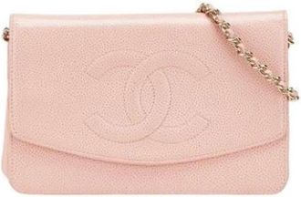 Chanel Pre-owned Vintage Cross Body Bag - Dames - Vintage Schoudertas - Roze - ONE Size - Leer - Vintage