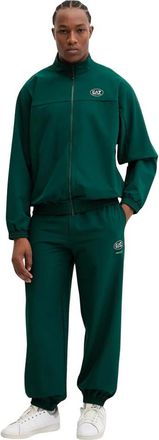 Emporio Armani Trainingsset - Heren - Trainingspakken - Groen - S - Polyester - Fitness
